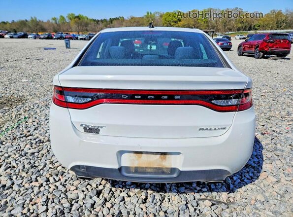 1C3CDFBB4GD515996 2016 DODGE DART Белый Вид сзади