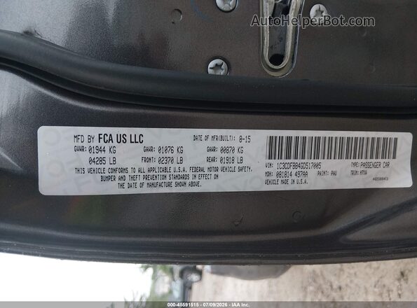 1C3CDFBB4GD517005 2016 DODGE DART Gray Շարժիչի բաժամունքի տեսք