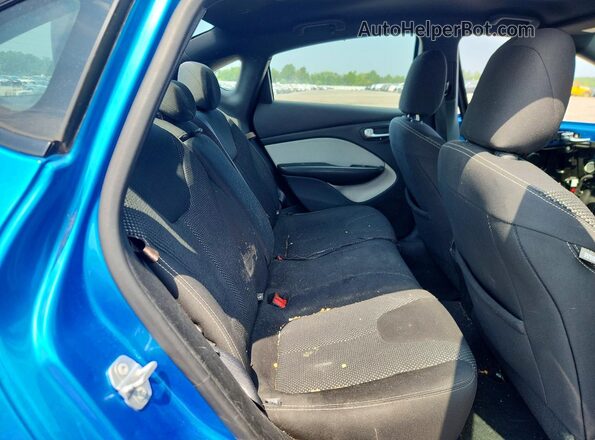 1C3CDFBB4GD518087 2016 DODGE DART Blue Vista de los asientos traseros
