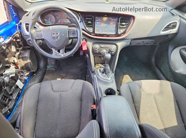 1C3CDFBB4GD518087 2016 DODGE DART Blue Vista del salpicadero