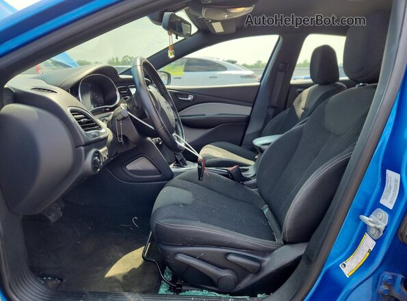 1C3CDFBB4GD518087 2016 DODGE DART Blue Vista interior delantera