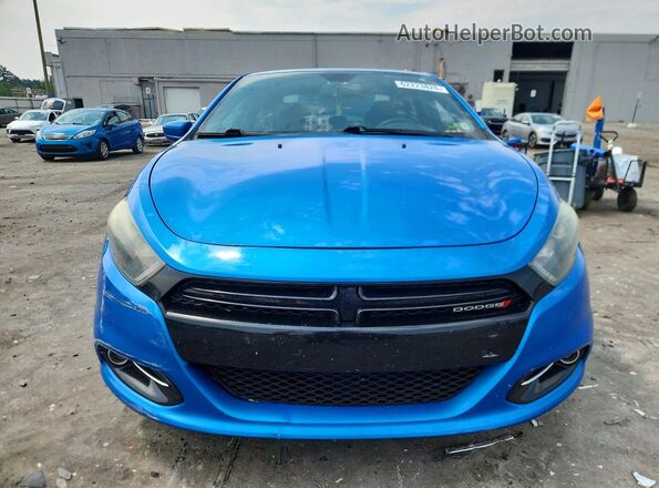 1C3CDFBB4GD518087 2016 DODGE DART Blue Vista frontal