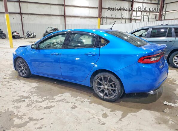 1C3CDFBB4GD531633 2016 DODGE DART Blue Rear left