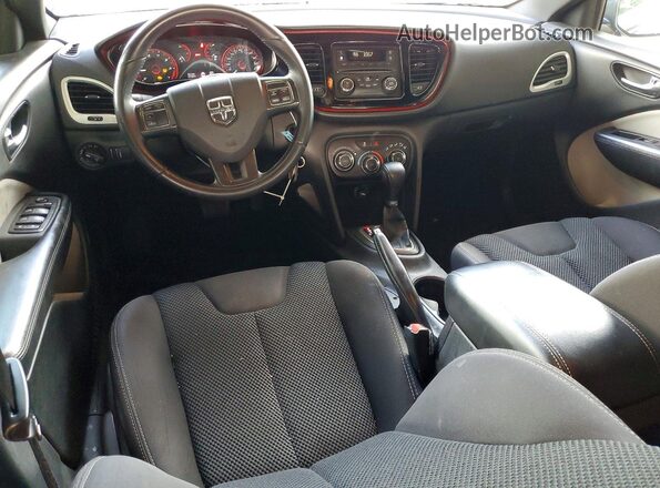 1C3CDFBB4GD577771 2016 DODGE DART Black Dashboard view