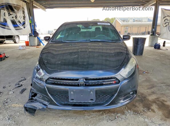 1C3CDFBB4GD577771 2016 DODGE DART Black Front view
