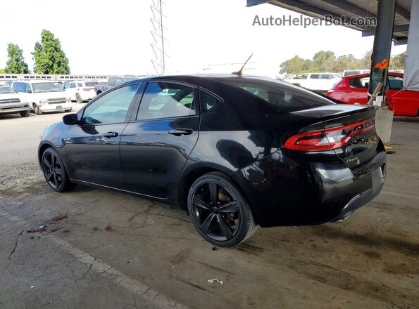1C3CDFBB4GD577771 2016 DODGE DART Black Rear left
