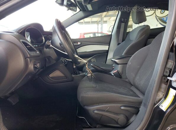 1C3CDFBB4GD577771 2016 DODGE DART Black Front interior view