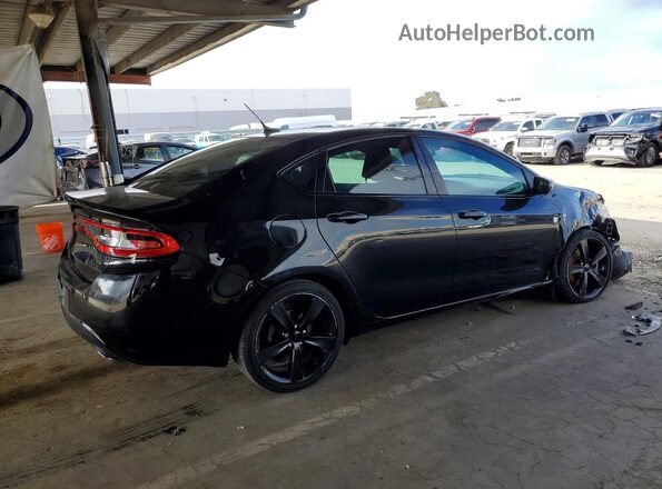 1C3CDFBB4GD577771 2016 DODGE DART Black Rear right