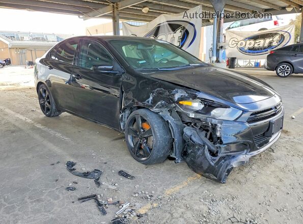 1C3CDFBB4GD577771 2016 DODGE DART Black Front right