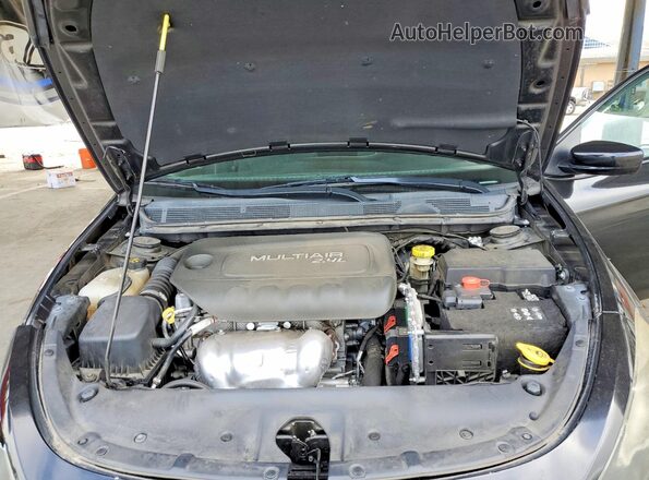 1C3CDFBB4GD577771 2016 DODGE DART Black Rear interior view