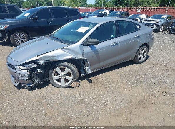 1C3CDFBB5GD667611 2016 DODGE DART Gray Դիմացի տեսք