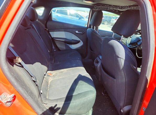 1C3CDFBB5GD729086 2016 DODGE DART Orange Вид задніх сидінь