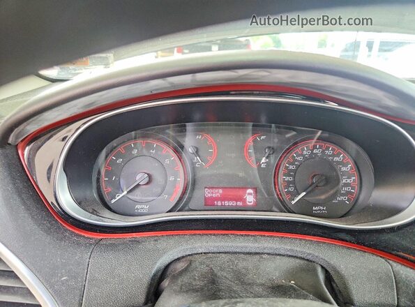 1C3CDFBB6GD660926 2016 DODGE DART Blue Instrument cluster view