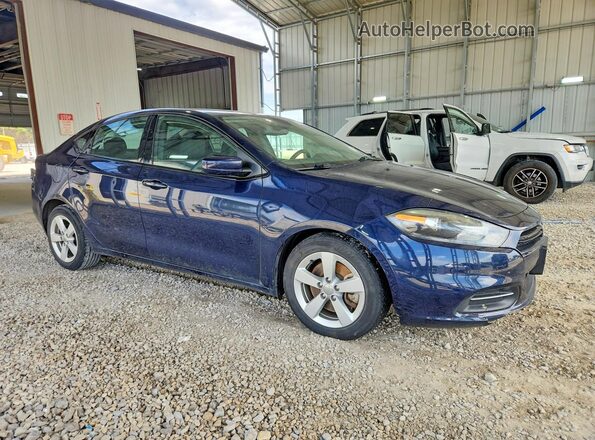 1C3CDFBB6GD660926 2016 DODGE DART Blue Front right