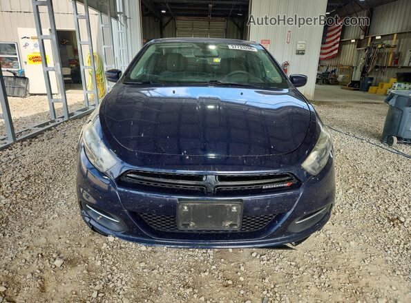 1C3CDFBB6GD660926 2016 DODGE DART Blue Front view