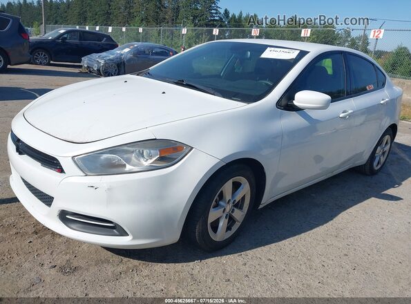 1C3CDFBB7GD508296 2016 DODGE DART Белый Передняя левая четверть
