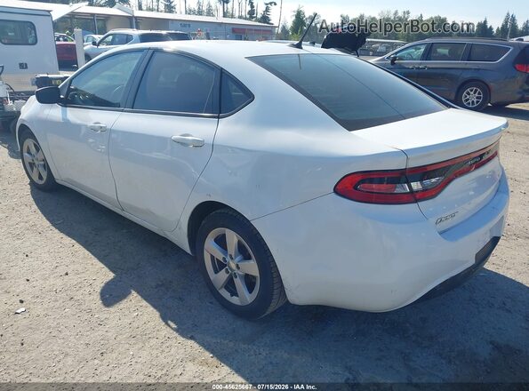 1C3CDFBB7GD508296 2016 DODGE DART Белый Задняя левая четверть