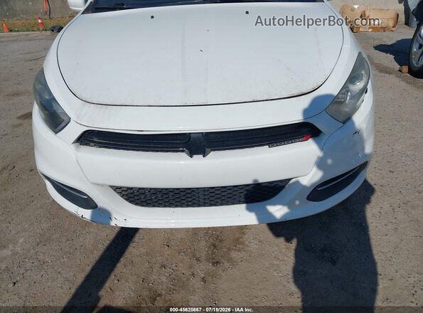 1C3CDFBB7GD508296 2016 DODGE DART Белый Вид спереди