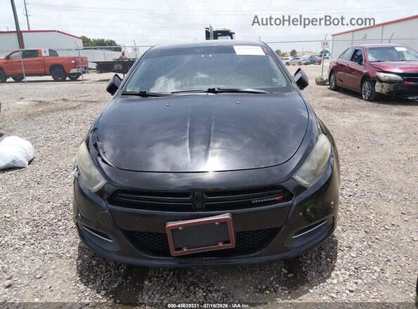 1C3CDFBB7GD517239 2016 DODGE DART Black Դիմացի տեսք