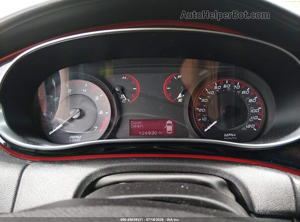 1C3CDFBB7GD517239 2016 DODGE DART Black Հետևի նստատեղերի տեսք