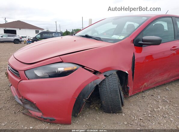 1C3CDFBB7GD530394 2016 DODGE DART Red Դիմացի տեսք