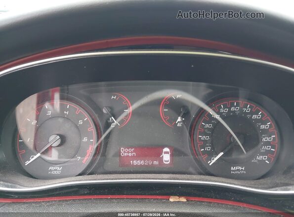 1C3CDFBB7GD530394 2016 DODGE DART Red Հետևի նստատեղերի տեսք