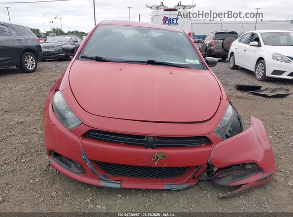 1C3CDFBB7GD530394 2016 DODGE DART Red Սարքավորումների վահանակի տեսք