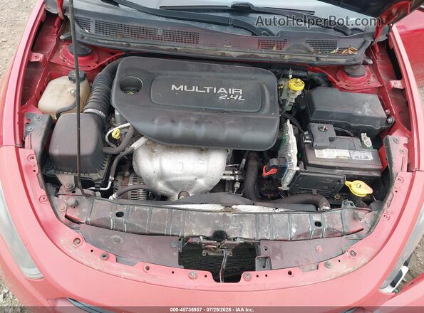 1C3CDFBB7GD530394 2016 DODGE DART Red Հետևի տեսք