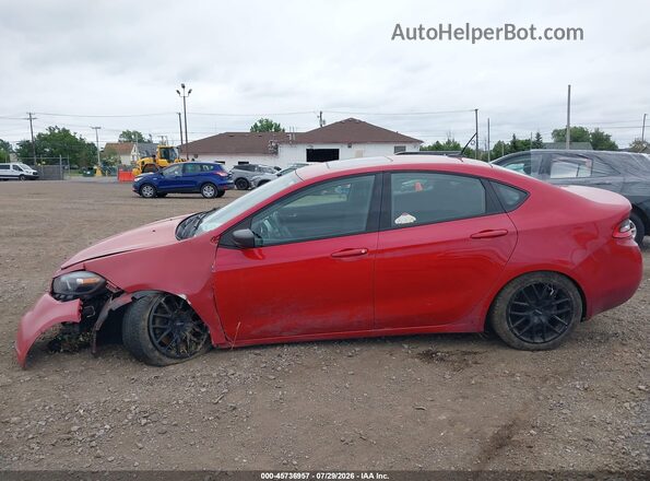 1C3CDFBB7GD530394 2016 DODGE DART Red Սալոնի 360 աստիճան տեսք