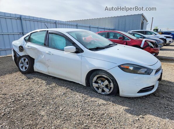 1C3CDFBB7GD538432 2016 DODGE DART White Front right