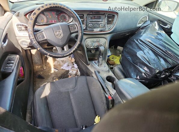 1C3CDFBB7GD538432 2016 DODGE DART White Dashboard view