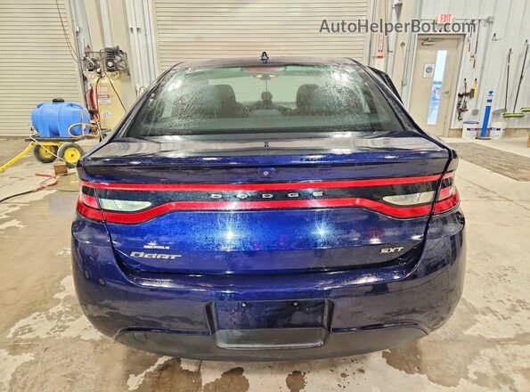 1C3CDFBB7GD544117 2016 DODGE DART Blue Հետևի տեսք