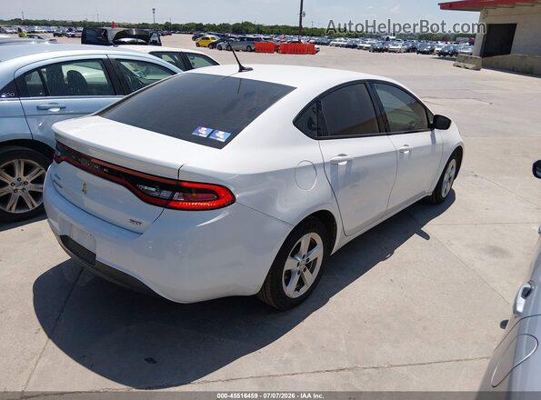 1C3CDFBB7GD766611 2016 DODGE DART White Հետևի աջ