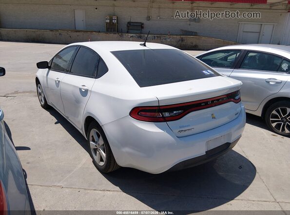 1C3CDFBB7GD766611 2016 DODGE DART White Հետևի ձախ
