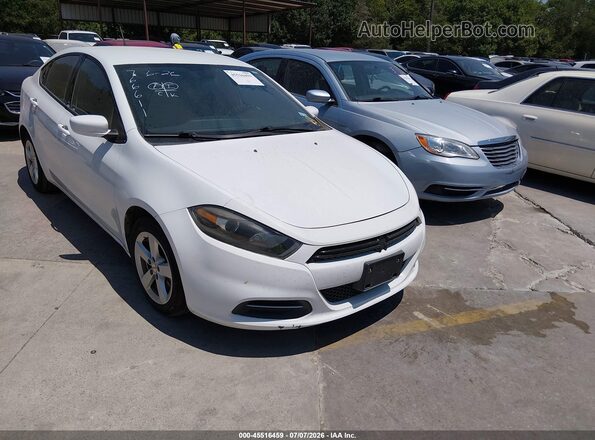 1C3CDFBB7GD766611 2016 DODGE DART White Դիմացի տեսք
