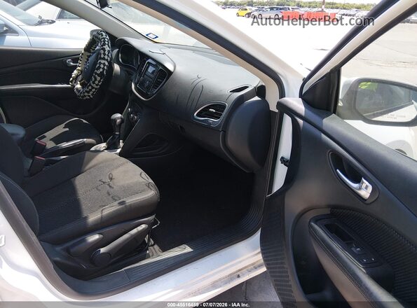 1C3CDFBB7GD766611 2016 DODGE DART White Սալոնի դիմացի տեսք