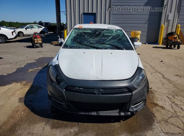 1C3CDFBB8GD515273 2016 DODGE DART White Vista frontal