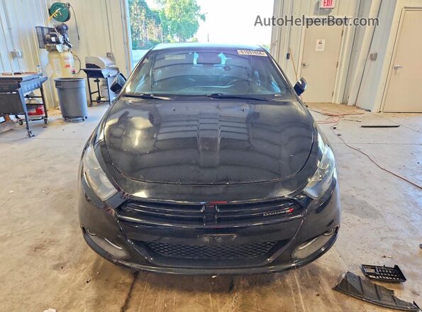 1C3CDFBB8GD539671 2016 DODGE DART Black Вид спереду