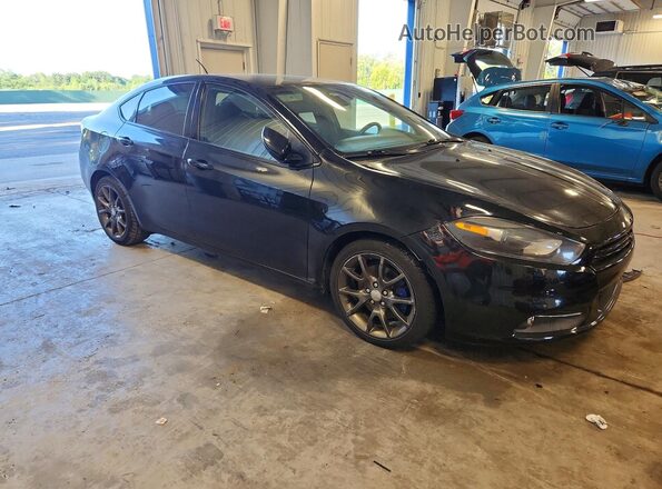 1C3CDFBB8GD539671 2016 DODGE DART Black Передня права чверть