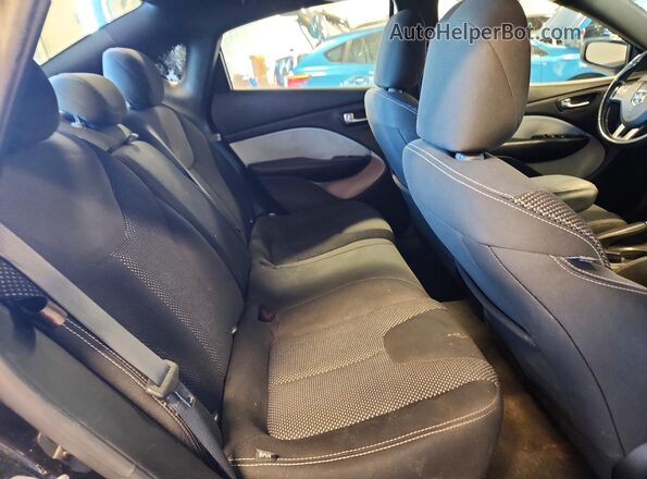 1C3CDFBB8GD539671 2016 DODGE DART Black Вид задніх сидінь