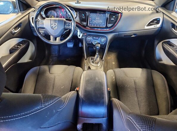 1C3CDFBB8GD539671 2016 DODGE DART Black Вид панелі приладів