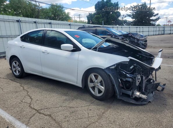 1C3CDFBB8GD667487 2016 DODGE DART White Front right
