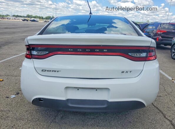 1C3CDFBB8GD667487 2016 DODGE DART White Rear view