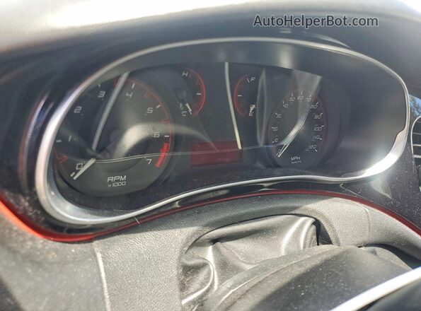 1C3CDFBB8GD667487 2016 DODGE DART White Instrument cluster view