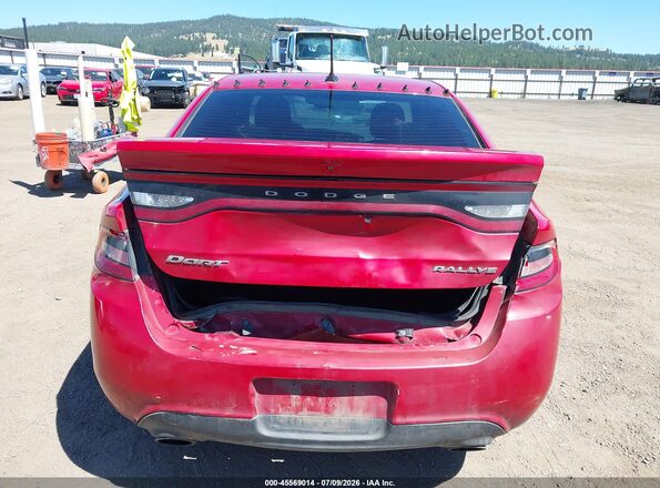 1C3CDFBB9GD530073 2016 DODGE DART Red 