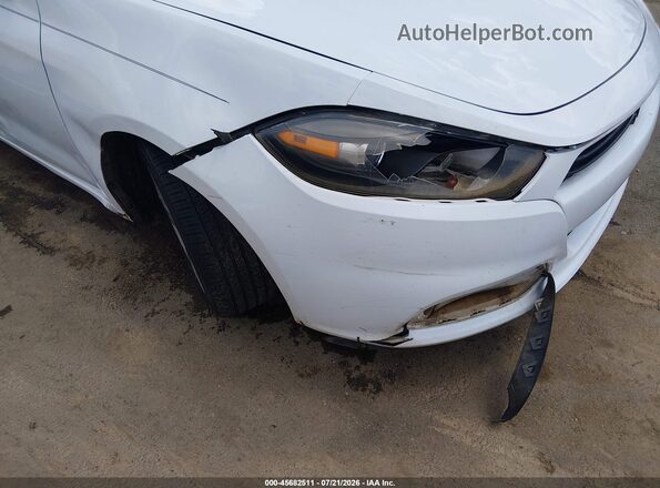 1C3CDFBB9GD563929 2016 DODGE DART White Widok z przodu
