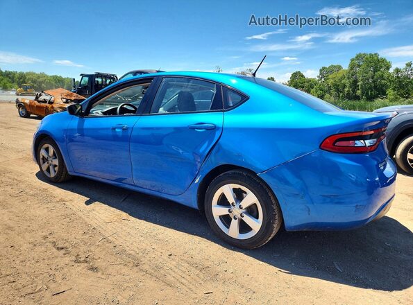 1C3CDFBB9GD593688 2016 DODGE DART Blue Հետևի ձախ