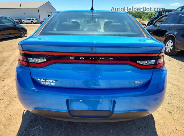 1C3CDFBB9GD593688 2016 DODGE DART Blue Հետևի տեսք