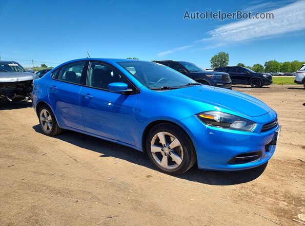 1C3CDFBB9GD593688 2016 DODGE DART Blue Առջևի աջ