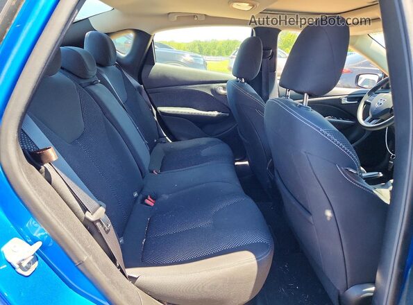 1C3CDFBB9GD593688 2016 DODGE DART Blue Հետևի նստատեղերի տեսք